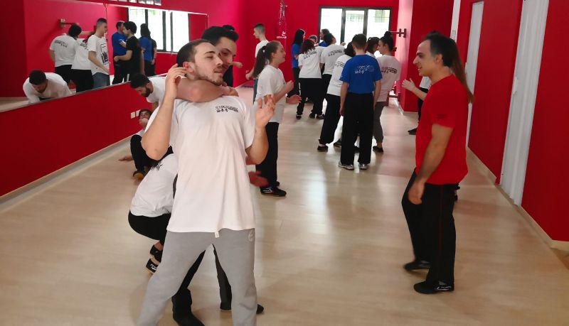 Stage Wing Chun San Severo con Sifu Mezzone della Kung  Fu Academy Caserta Italia (4)